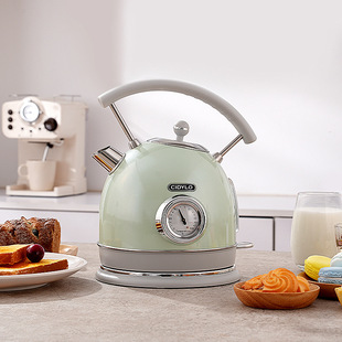 British CIDYLO electric kettle vintage kettle with thermometer electric kettle constant insulation household automatic power off