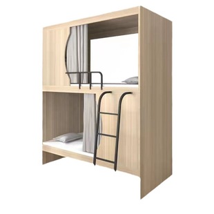 Dongyang Space Capsule Apartment Bed-up and-down Student Dormitory Simple Double-layer Capsule Bed Staff Space Capsule Bed-down