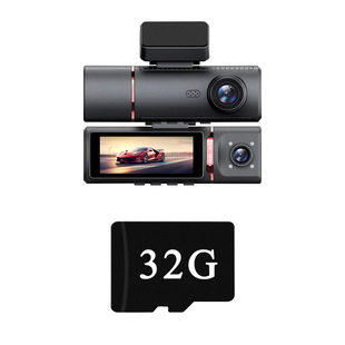New 3.16-inch WiFi three-recording driving recorder 24-hour parking monitoring three-lens HD 4K recorder