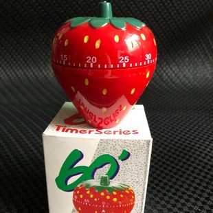 Mechanical timer/strawberry countdown timer/clockwork timer/kitchen reminder/cartoon household supplies
