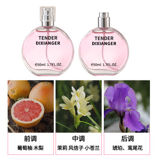 Чистая Red Yi Bai Fang Tender Encounter Женские духи Цветочный фруктовый аромат Свежая натуральная стойкая Туалетная вода оптом