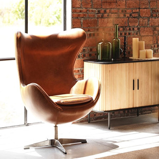 Nordic single sofa egg chair eggshell modern art designer retro leisure creative chair customization