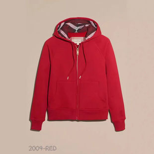 Cross-border high quality British style hooded men's and women's sweater foreign trade women's jacket full cardigan zipper can be ordered embroidered logo