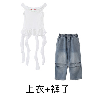 Children's Jazz Dance Costume Girls New Children's Show Hot Girl Costume Women's Group Stage Costume Girls Street Dance Costume