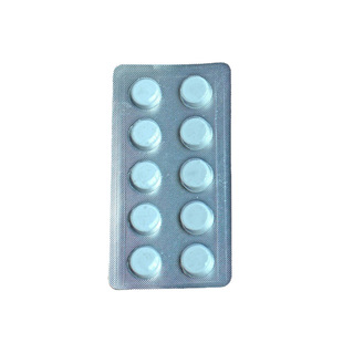 Cross-border multifunctional coffee machine cleaning sheet aluminum film sewer effervescent sheet to remove milk stains and descaling tea scale cleaning agent