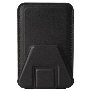 European and American Mobile Phone Business Wallet Type Invisible Magnetic Ring Holder Portable Card Holder Foldable Desktop Card Bag Card Holder