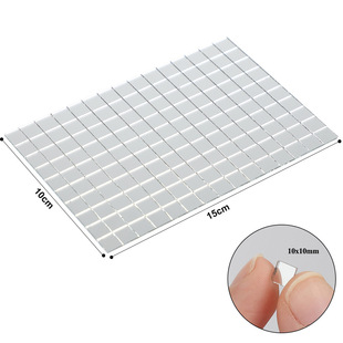Self-adhesive Mosaic Glass Wall Stickers 3D Background Wall Mirror Decorative Patch Creative Handmade DIY Plaid Lens Stickers