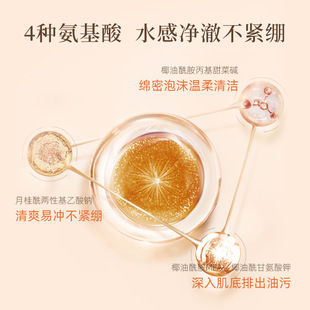 Walnut Polypeptide Cleanser Anti-oxygen Repair Compact Brightening Oil Control Moisturizing Amino Acid Cleanser Wholesale Price