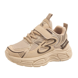 Children's sneaker Autumn 2024 Fashionable Mesh Breathable Student Casual Shoes Boys and Girls Non-slip Running Shoes