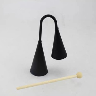 Orff Percussion Children's Music Teaching Aids Orff Double Horn Metal Rounding Barrel Iron Barrel