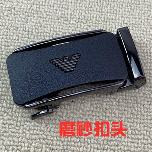 Men's belt buckle alloy buckle spring buckle automatic buckle belt buckle slide card pinch head matte buckle special price