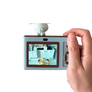 Crayon small new ccd digital retro camera HD students can take pictures double campus Christmas gifts