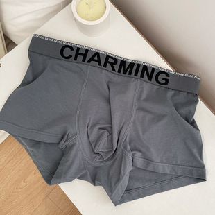 Men's underwear men's modal cotton autumn and winter plus size seamless 7A antibacterial men's boxer pants four-corner pants men's wholesale