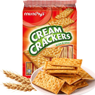 Machi Xin Xin Soda Crackers Savory Cream Soda Sandwich Crackers Fermented Crackers Internet Celebrity Foreign Snack Crackers