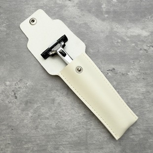SOURCE factory manual razor box protective cover travel portable old-fashioned Shaver leather case storage retro wholesale