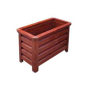 Aluminum Alloy Flower Box Indoor and Outdoor Balcony Courtyard Outdoor Mobile Flower Groove Flower Box Outdoor Combination Square Municipal Anti-corrosion
