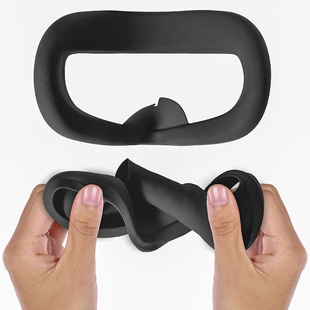 For Oculus quest2 Silicone Eye Mask Silicone Mask Shading Anti-sweat Silicone Protective Cover Factory Outlet