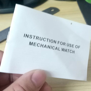 12P Whole Tissue Paper English Watch Manual Mechanical Watch Quartz Watch Watch Manual Printing