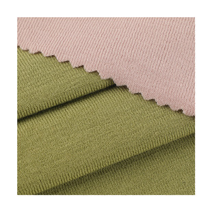 1×1 Lyocell Tencel Rib Fabric 260g Smooth and Comfortable Spring & Fall Casual Wear Yoga Wear Knitted Fabric