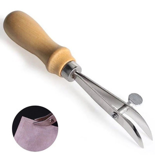 Adjustable edge liner leather goods leather art tools edge holder Scriber DIY manual multi-functional leather tools