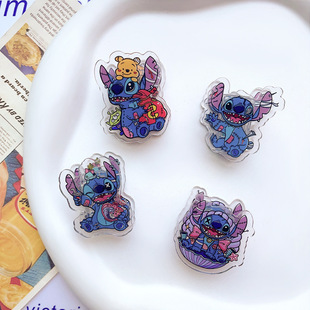 Anime Cartoon Stellar Baby Acrylic Notes Clip High Color Value PP Clip Cute Hand Account File Book Clip