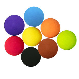Factory Direct supply eva color ball indoor golf eva foam practice ball children foam ball sponge ball