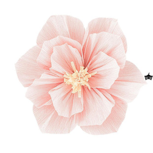 Internet famous wedding room layout suit crepe paper three-dimensional flower paper flower new house bedroom big happy background wall wedding decoration