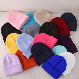 Wool hat custom logo winter warm hat cold hat knitted hat team work hat custom embroidery diy