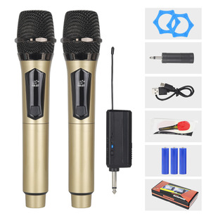 108 cross-border wireless microphone hand microphone charging microphone outdoor live microphone home theater singing microphone