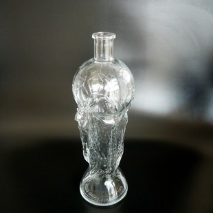 Customized 750ml Beverage Bottle, Craft Glass Bottle, Engraved Glass Crafts, Football World Cup Souvenirs