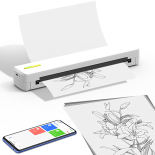 Mini thermal printer wireless can be connected to mobile phone printing tattoo printer Bluetooth connection printing cross-border