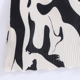 2024 Summer new Amazon independent station Foreign Trade children's clothing trend zebra pattern halter sleeveless dress wholesale