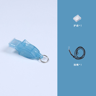 Nuclear-free whistle referee sports basketball game distress escape outdoor training plastic lanyard command treble
