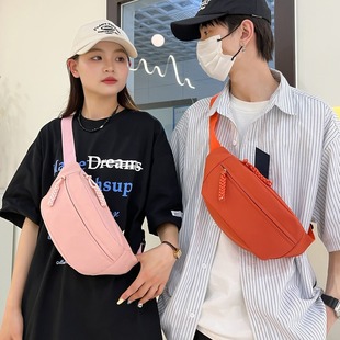 Cross-border Popular Fashion Waist Bag Women's Korean-style Lightweight Nylon Cloth All-match Chest Bag Casual Travel Shoulder Crossbody Bag