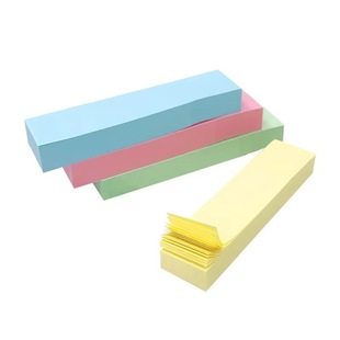 Simple Post-it Notes Office Desktop Self-adhesive Notepad Color Student Stationery Mark 100 Index Notes