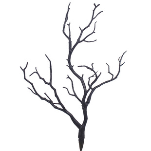 Halloween Decoration Simulation Plant Coral Branch Simulation Plastic Small Branch Antler Headwear Fake Branch Jewelry Accessories