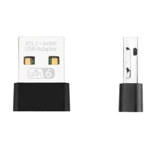 AX900M беспроводная сетевая карта компьютер USB сетевая карта WiFi6 приемный передатчик Bluetooth 5.3 2-в-1 адаптер