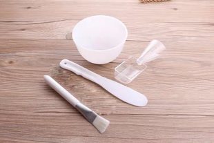 DIY beauty silicone mask Bowl suit mask brush mask stick with scale measuring spoon homemade mask tool