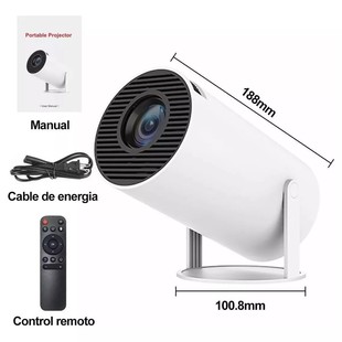 HY300pro Портативный умный проектор 720P H713 Android 11 ЖК-проектор Поддержка HD 4K