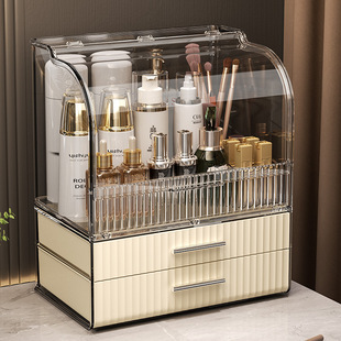 Cosmetic Storage Box Desktop Dust-proof Dressing Table Skin Care Products Lipstick Storage Rack Transparent Acrylic Storage Box Cabinet