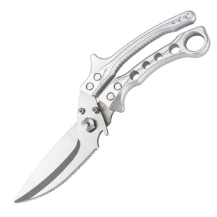 New stainless steel chicken bone scissors household self-rebound labor-saving kitchen scissors detachable multifunctional chicken duck fish scissors