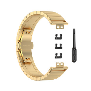 For Huawei watch fit watch one bead stainless steel strap TIA-B09 metal strap in stock