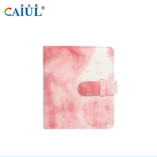 Polaroid 3-Inch 64/96/128 Photo Album Customized Pu Leather Fantasy Cloud Pattern Small Card Album Customized