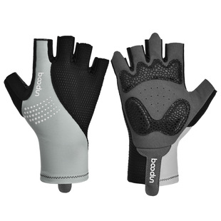 BOODUN/Bodun New Outdoor Road Riding Gloves Silicone Splicing Transfer Bicycle Gloves Wholesale