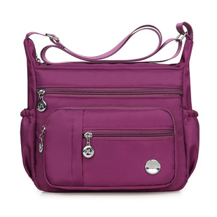 Large Capacity new nylon bag Oxford cloth messenger bag women's casual canvas crossbody cloth bag women's shoulder waterproof shoulder bag
