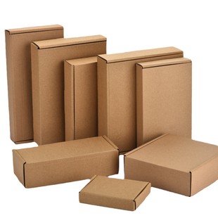 in stock wholesale single-sided white flying machine box E corrugated cross-border wholesale packaging express box special hard flying machine box