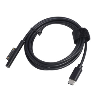 В наличии 15V Магнитный кабель для зарядки PD 65W подходит для кабеля для быстрой зарядки поверхностного компьютера Type-C провод для приманки