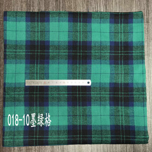in stock cotton plaid 21 cotton sanding shirt cloth 160 square grams twill yarn-dyed cotton plaid