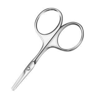 Xinghuo Tianlu green same style round head scissors eyebrow scissors makeup scissors beauty eyebrow scissors pointed nose hair scissors beard scissors