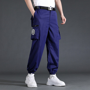 With fan overalls fishing site moving brick pants circulation wind heatstroke prevention cooling comfortable fabric spot wholesale